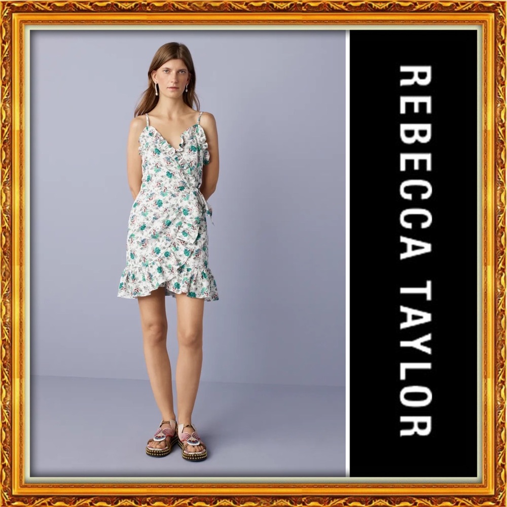 NWT | Rebecca Taylor Carnation Wrap Dress!!